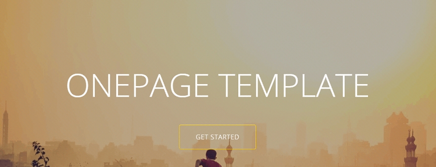 Great One Page Templates for Your Website Great One Page Templates for Your Website